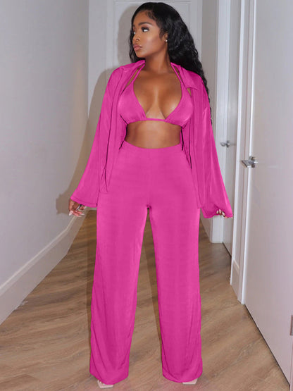 Ensemble de survêtement chaud en velours élégant pour femme
