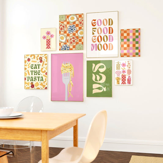 GOOD FOOD GOOD MOOD PRINT