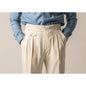 High Waist Pleated Trousers