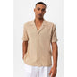Collar Knitted Pattern Shirt