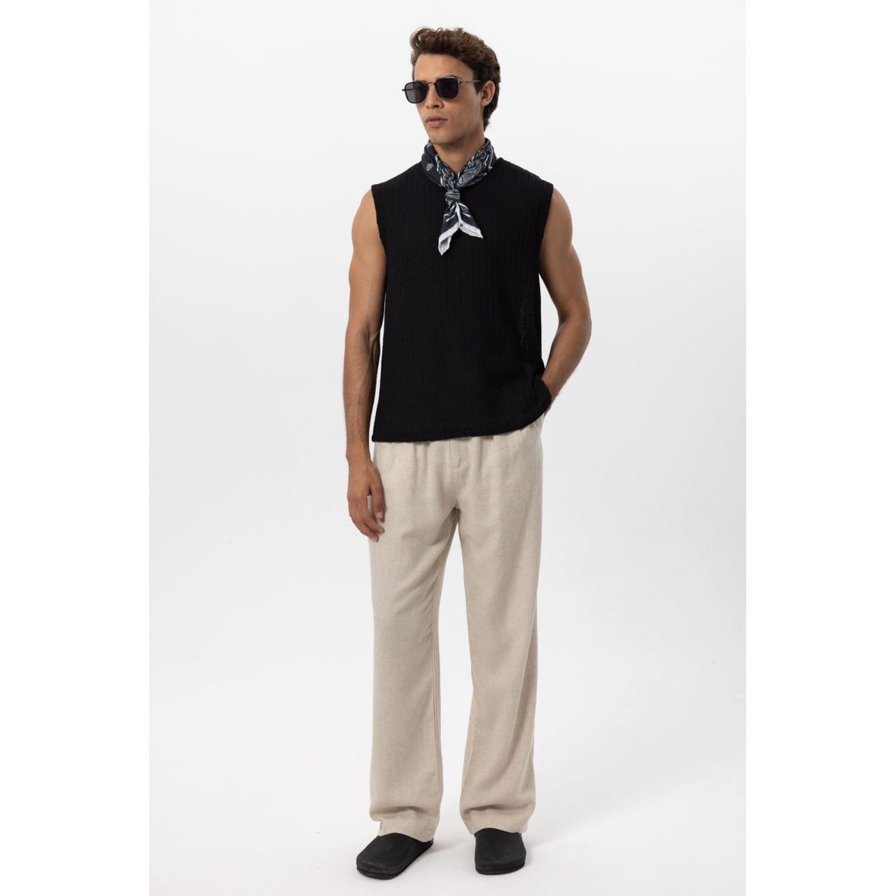 Textured Men’s Tank Top