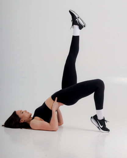Women's Black Leggings with Pockets - High Waist Active Leggings