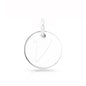 Initial Disc Necklace Charms