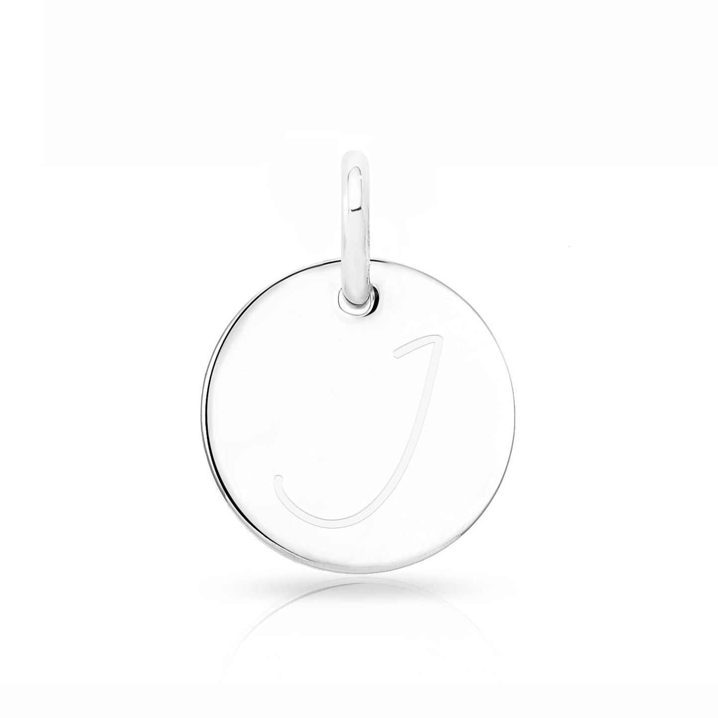Initial Disc Necklace Charms