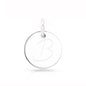 Initial Disc Necklace Charms