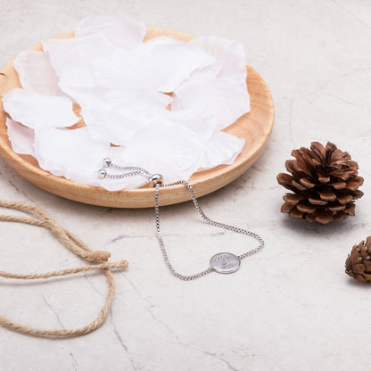 Initial Friendship Bracelet Letter Z Created with Zircondia® Crystals