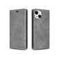 iPhone 15 Series Book Flip Case Leather Wallet