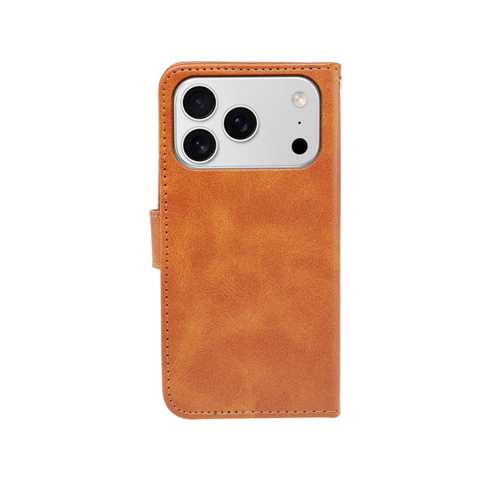 Coque Portefeuille en Cuir avec Étui à Rabat pour iPhone 17 Series