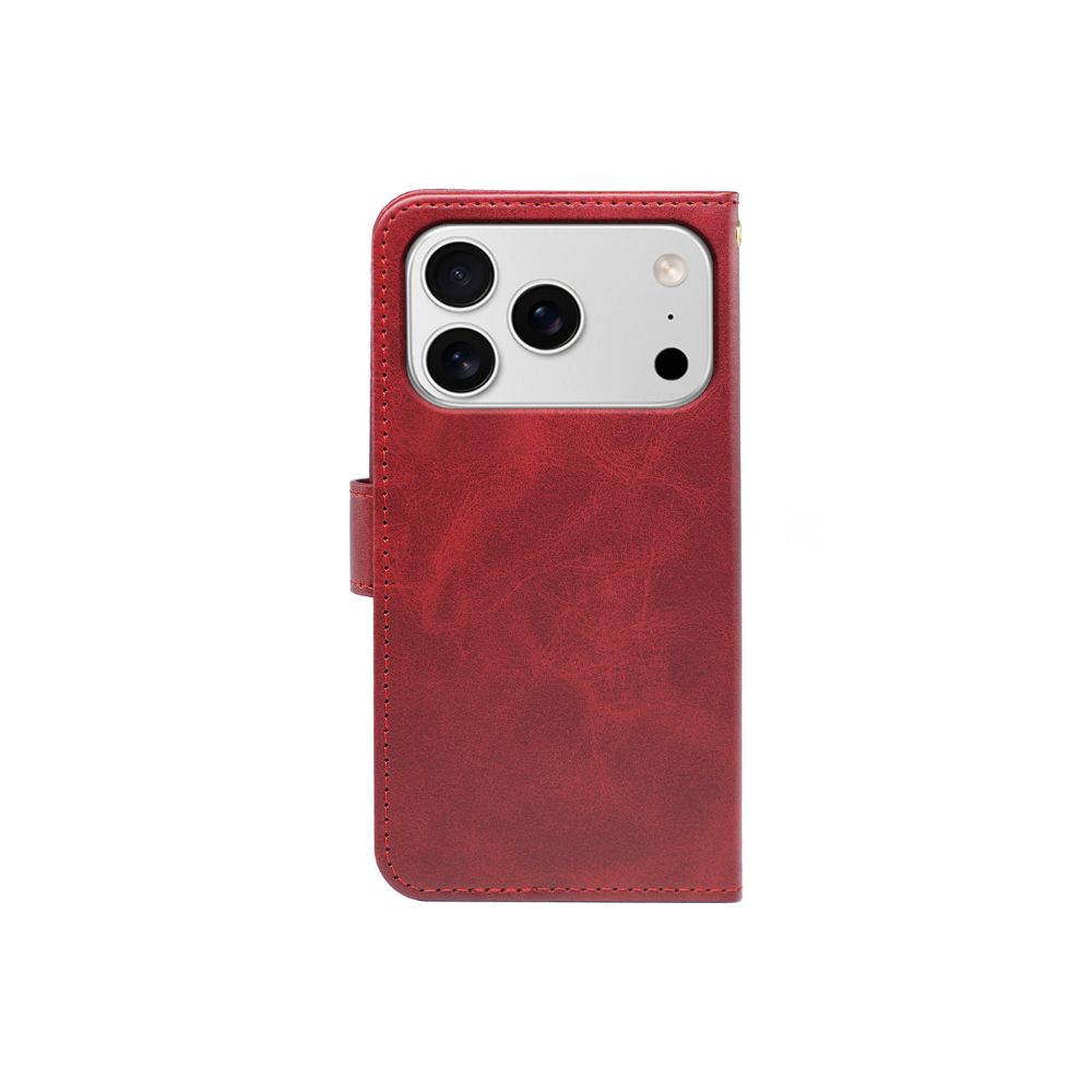 Coque Portefeuille en Cuir avec Étui à Rabat pour iPhone 17 Series