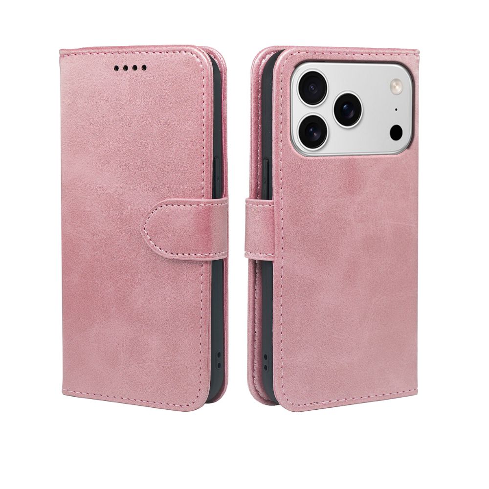 Coque Portefeuille en Cuir avec Étui à Rabat pour iPhone 17 Series