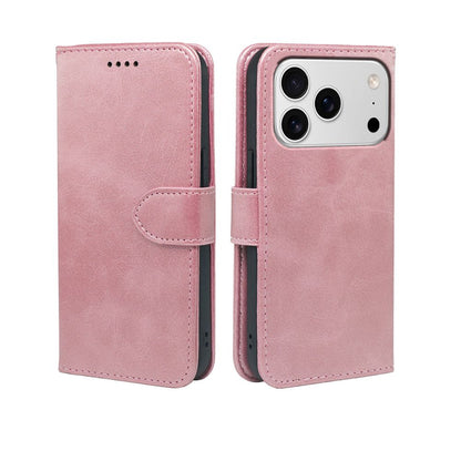 Coque Portefeuille en Cuir avec Étui à Rabat pour iPhone 17 Series