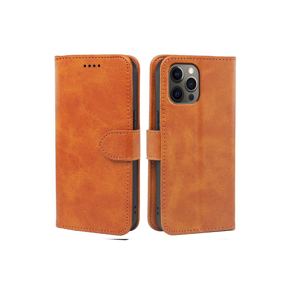 Étui Portefeuille en Cuir avec Rabat pour iPhone 12 Series, avec Porte-Cartes