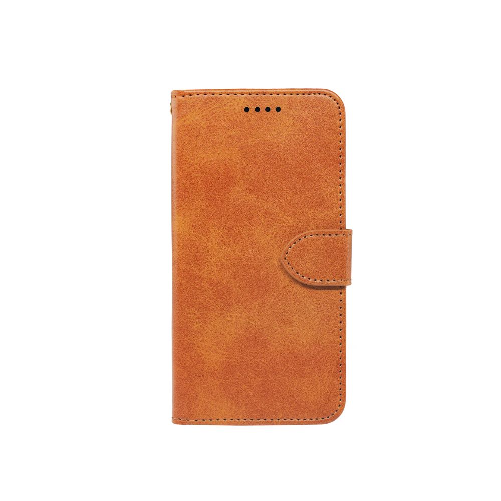Étui portefeuille à rabat en cuir pour iPhone 14