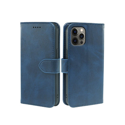 Étui portefeuille à rabat en cuir pour iPhone 14
