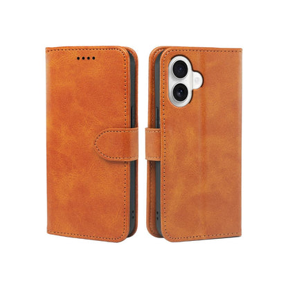Coque Portefeuille en Cuir avec Étui à Rabat pour iPhone 17 Series