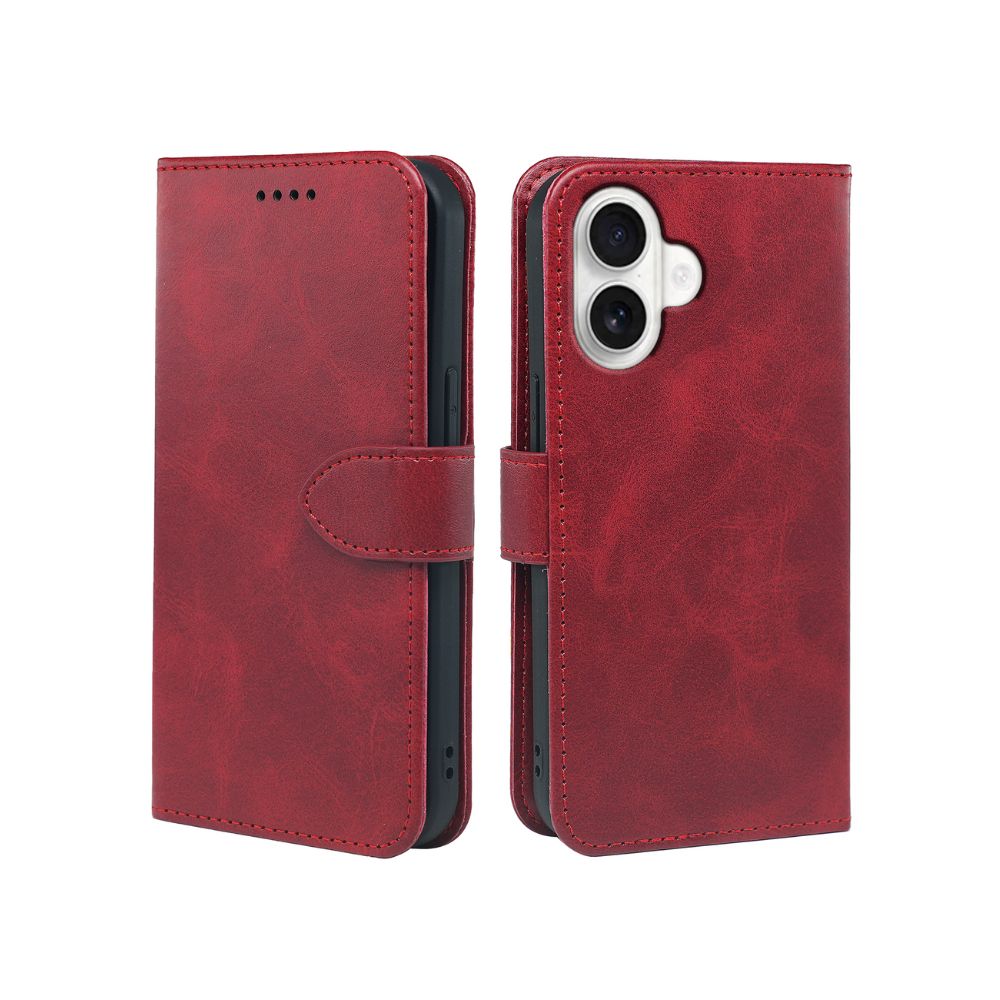 Coque Portefeuille en Cuir avec Étui à Rabat pour iPhone 17 Series