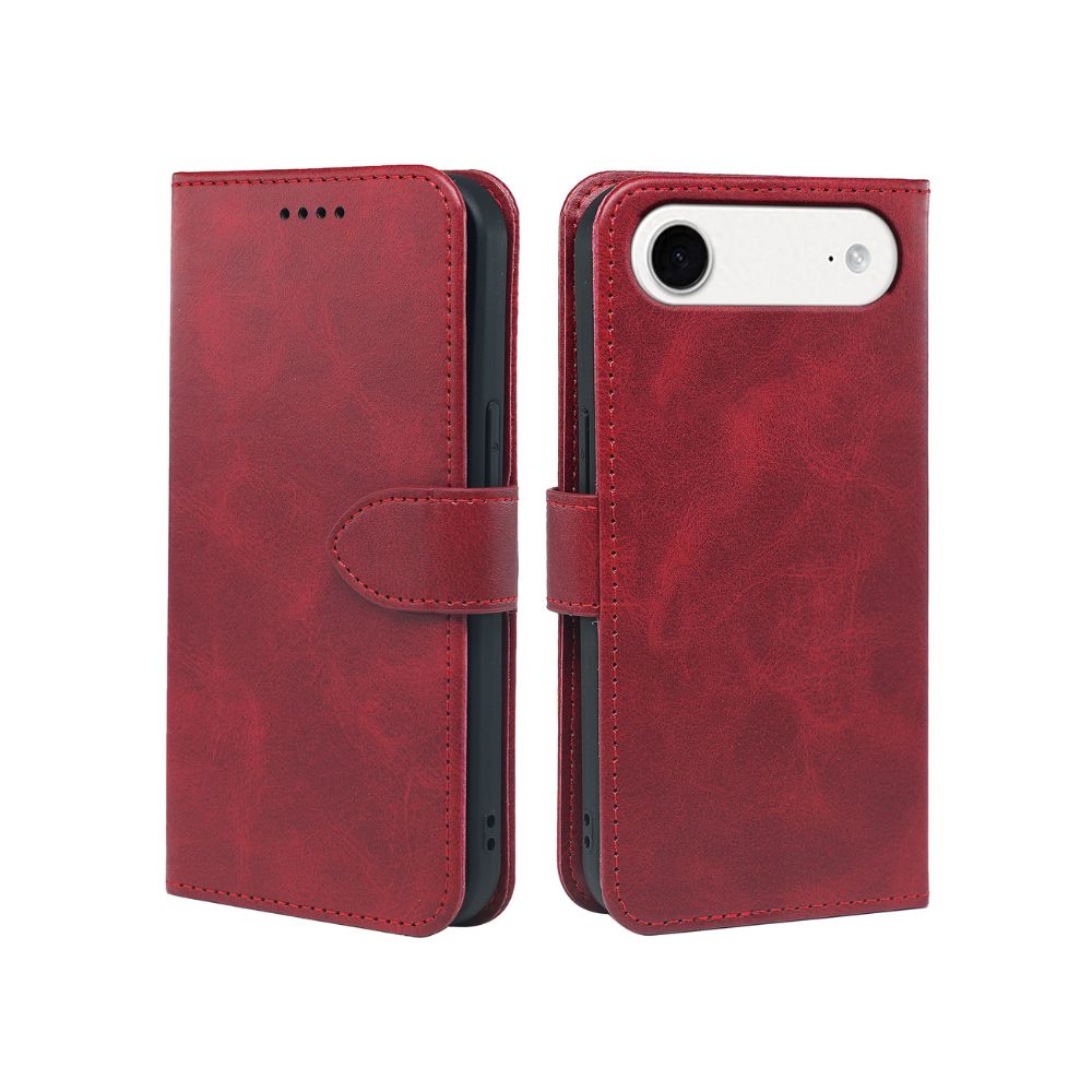 Coque Portefeuille en Cuir avec Étui à Rabat pour iPhone 17 Series