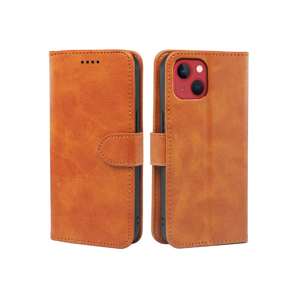 iPhone 15 Series Book Flip Case Leather Wallet