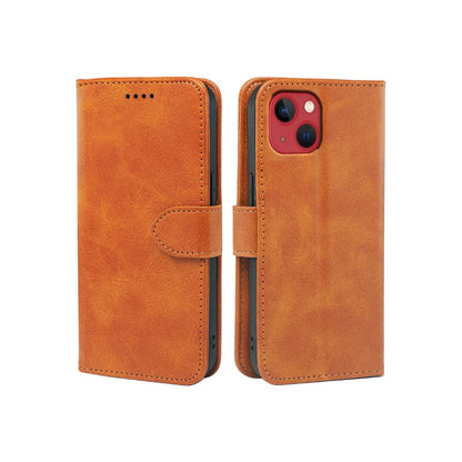 iPhone 15 Series Book Flip Case Leather Wallet