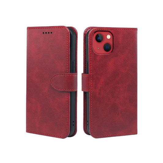 iPhone 15 Series Book Flip Case Leather Wallet