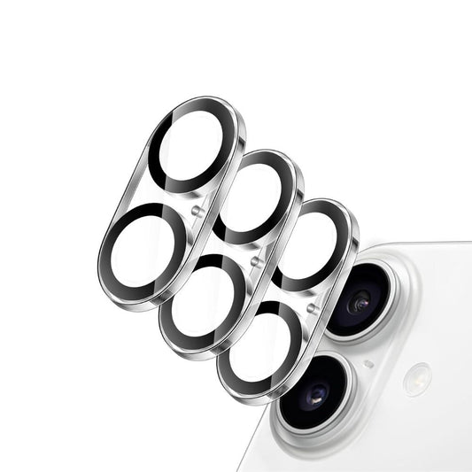 Protection complète d'objectif de caméra pour iPhone (iPhone 12-16)