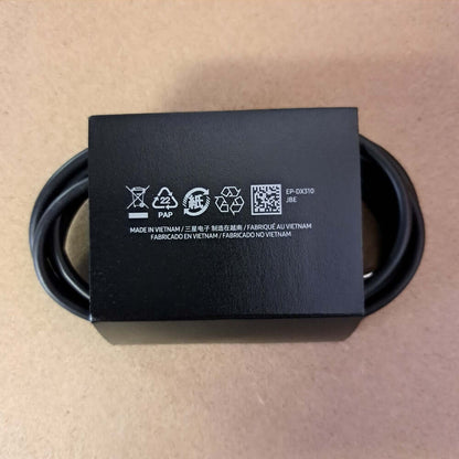 Samsung EP-DX310JBE USB-C to USB-C 3A Cable - 1.8m