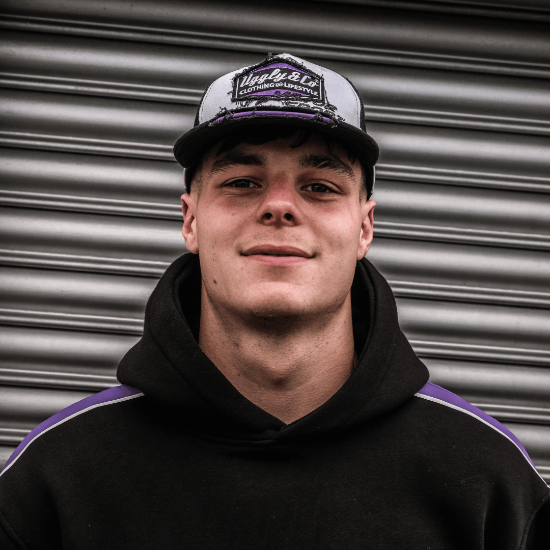Purple Diamond Trucker Hat x JDM Racing