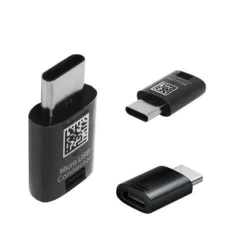 Samsung Micro USB to Type C Black Adapter