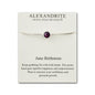 June (Alexandrite) Birthstone Bracelet Created with Zircondia® Crystals