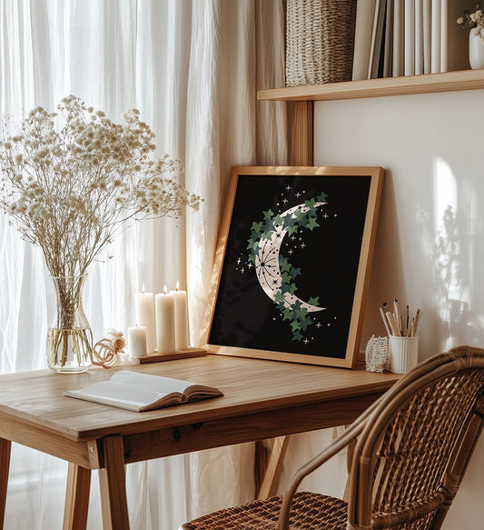 UNDER THE MOON & IVY PRINT