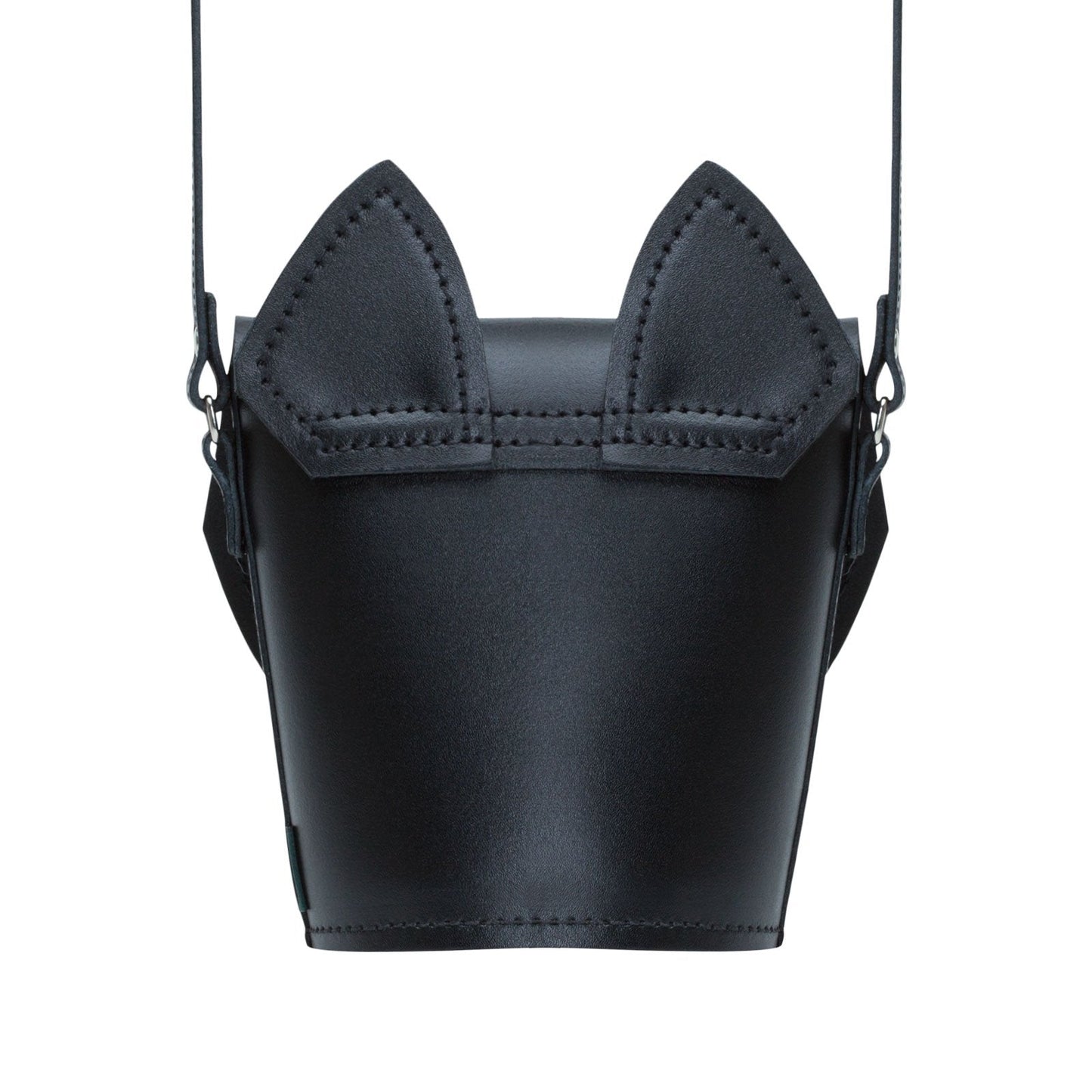 Sac en cuir fait main Chat
