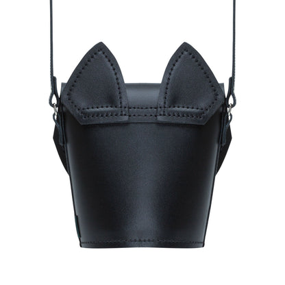 Sac en cuir fait main Chat
