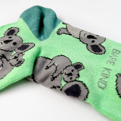 Chaussettes en bambou « Sauvons les koalas »