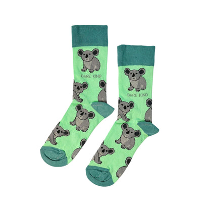 Chaussettes en bambou « Sauvons les koalas »