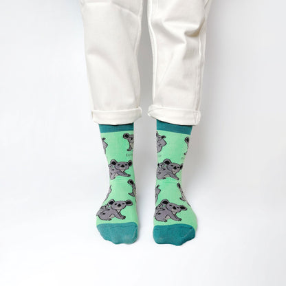 Chaussettes en bambou « Sauvons les koalas »