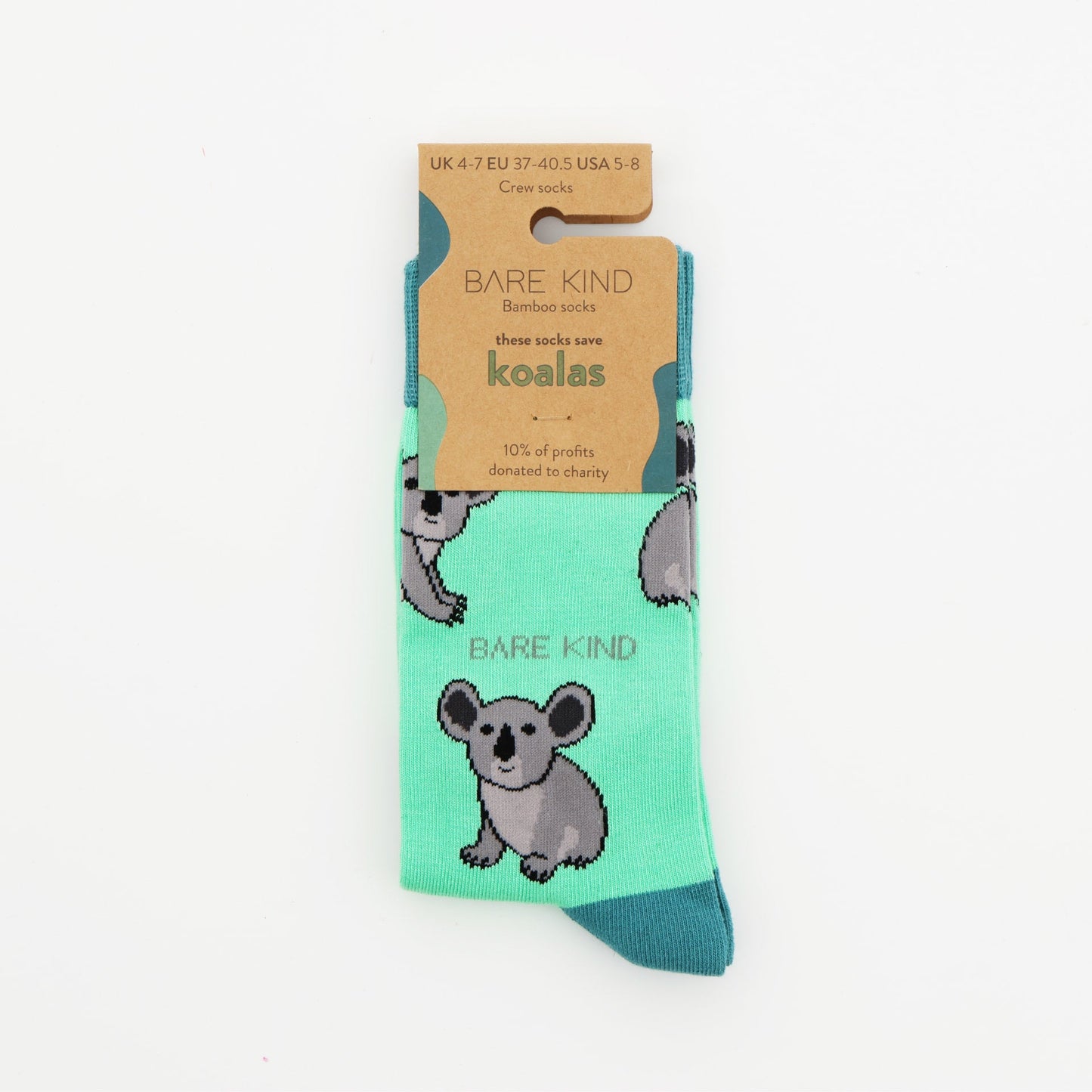 Chaussettes en bambou « Sauvons les koalas »