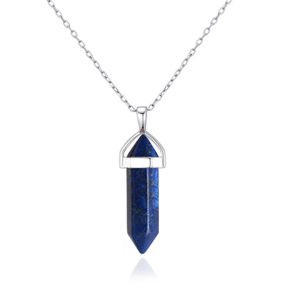 Lapis Genuine Gemstone Necklace