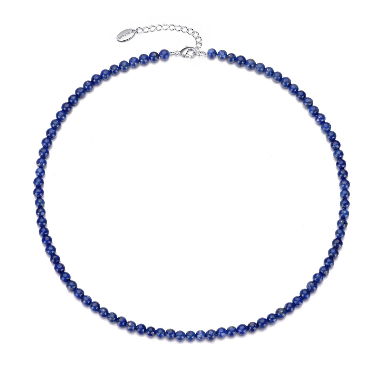 Lapis Mini Beaded Gemstone Necklace