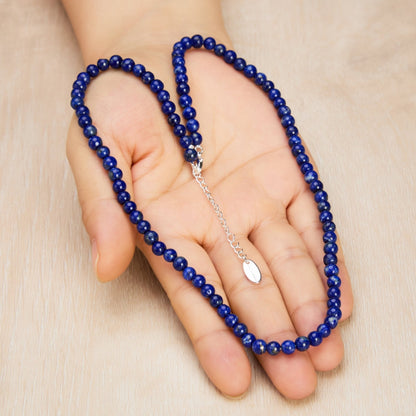 Collier Lapis Mini perles pierres précieuses