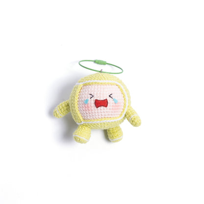 Crochet Tennis Ball & Racket Bag Charm – Adorable Handmade Accessory for Tennis Bags