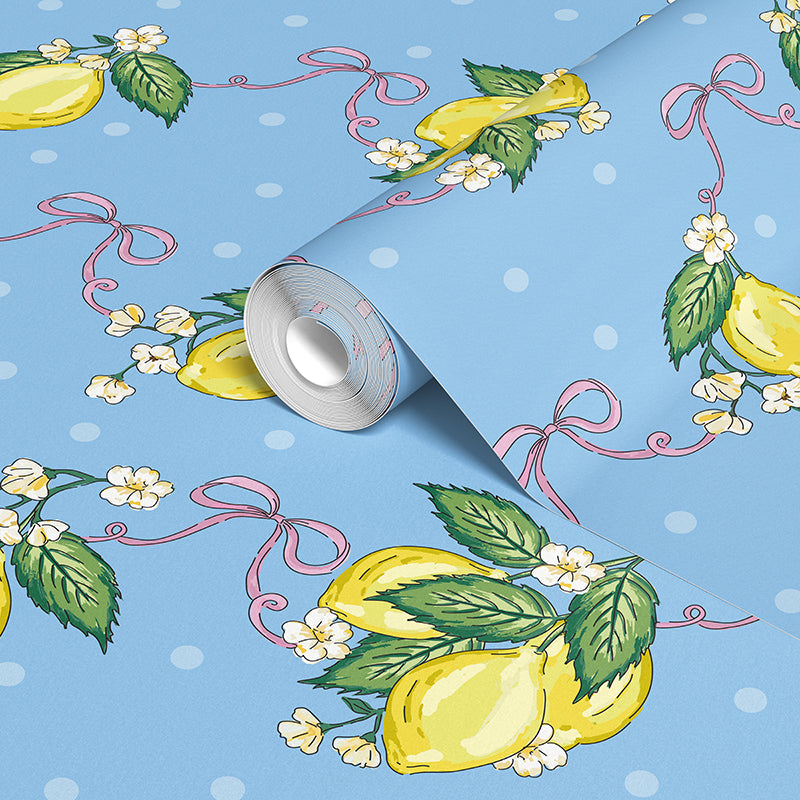 LEMON BLOSSOM WEDGWOOD WALLPAPER