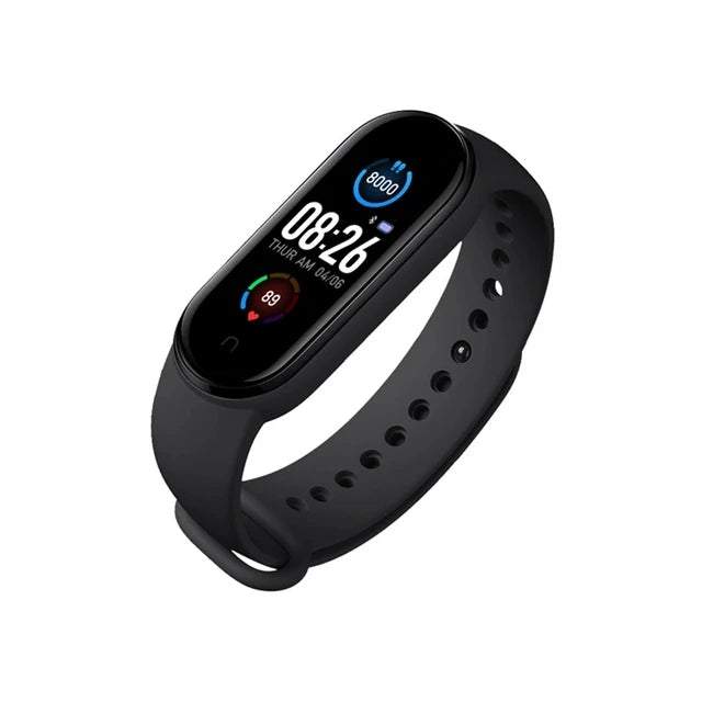 Waterproof Smart Fitness Bracelet with Heart Rate