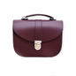Olympia Handmade Leather Bag - Marsala Red