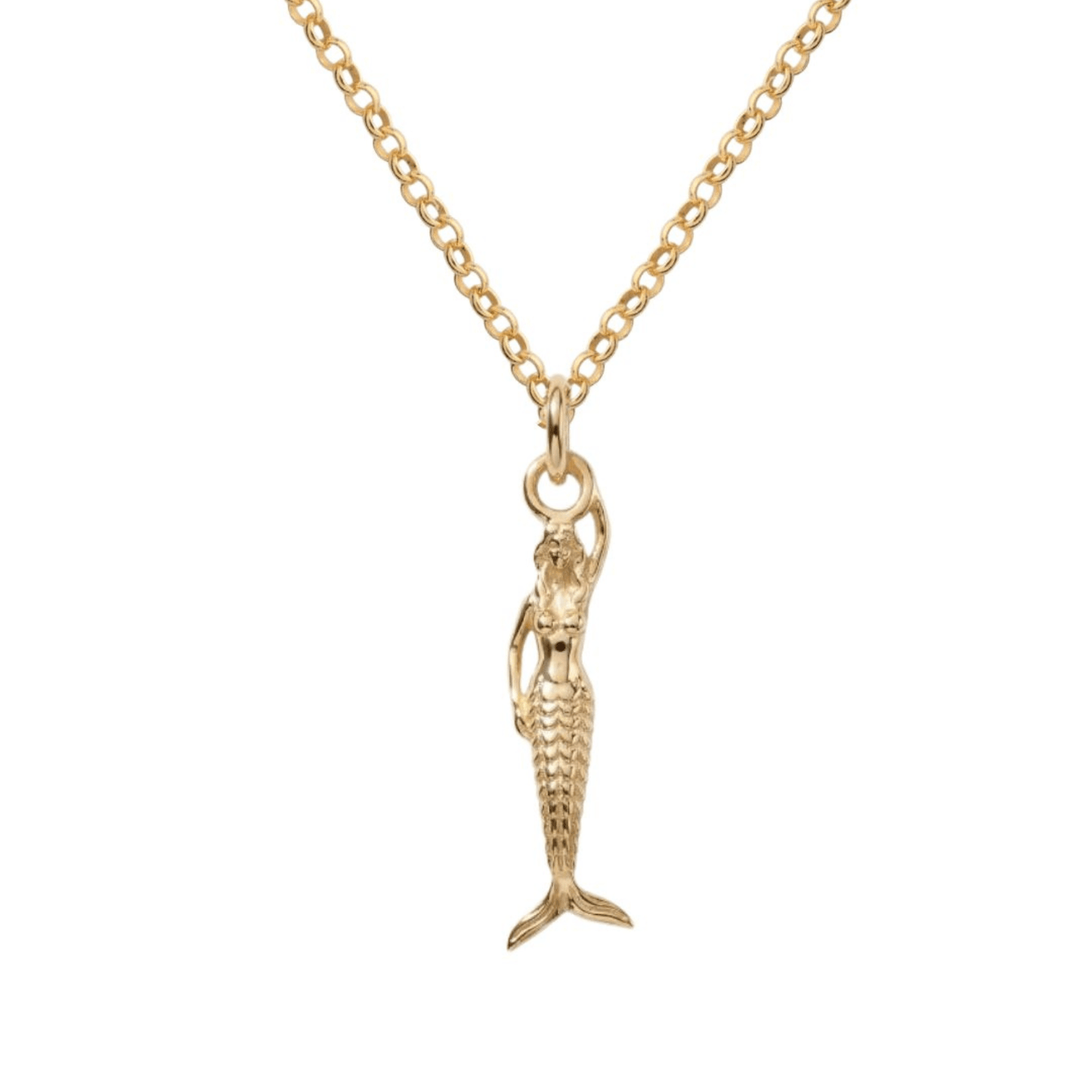 Maxi Mermaid Gold Necklace - Zennor