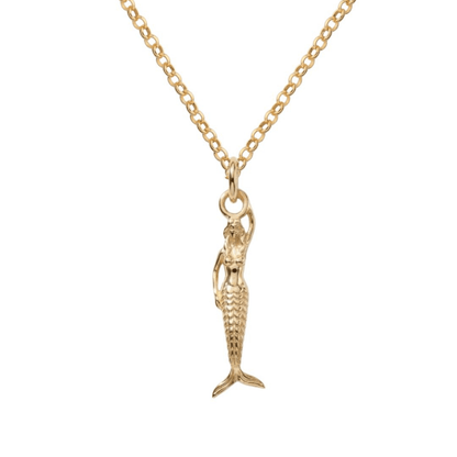 Maxi Mermaid Gold Necklace - Zennor