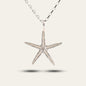 Maxi Silver Starfish Necklace