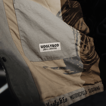 Green Flattrack Moto Shacket