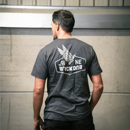 Grey Wings Tee