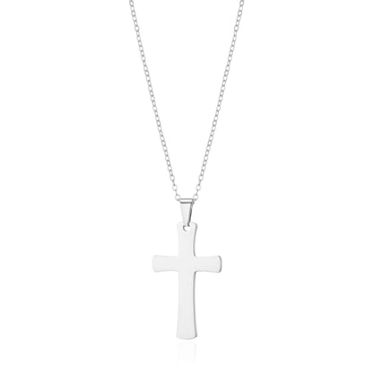 Men's Stainless Steel Cross Necklace