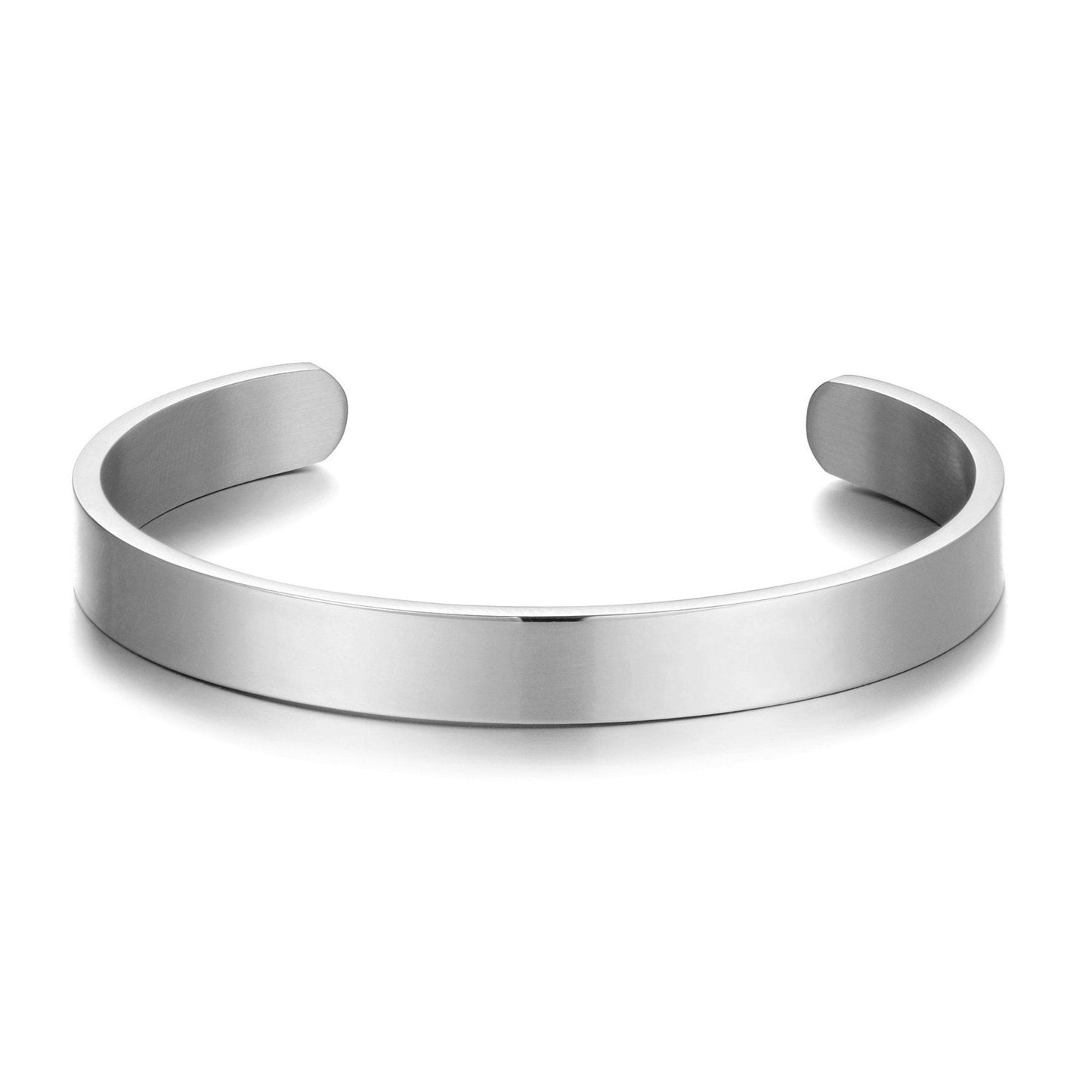 Men's Stainless Steel Cuff Bracelet
